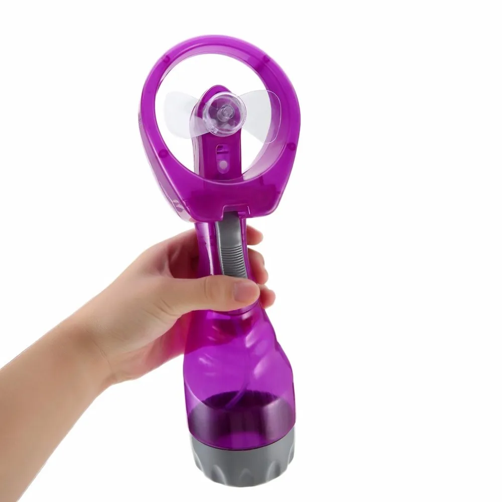 

New Arrival Portable Mini Mist Water Fan Handhold Powerful Cooling Spray Fan Humidification Creatable Fan Water Mist Fan
