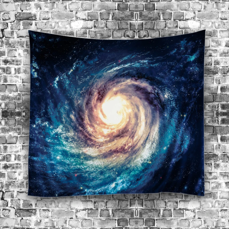 

New Hanging Wall Carpet Nordic Colorful Starry sky Simple abstract Scenic Pattern Tapestry Home Decorative Tapestry Customizable