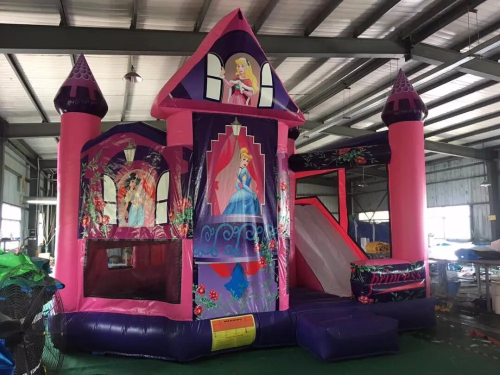 Factory direct Inflatable slide,Inflatable castle,Princess Castle Trampoline KYB 30in Slides