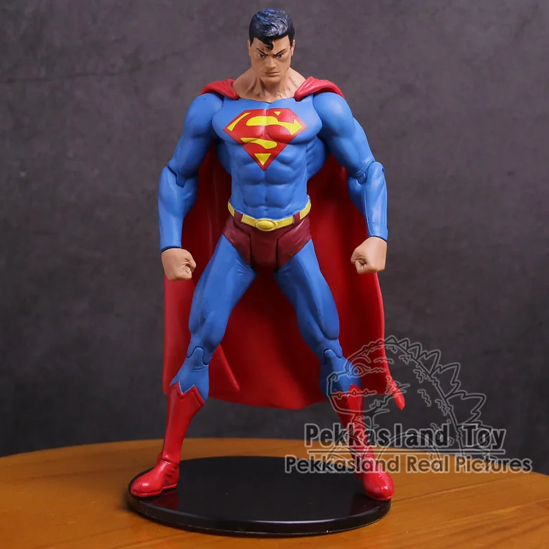 DC Comics Супер Герой Супермен подвижная ПВХ фигурка Коллекционная модель игрушки