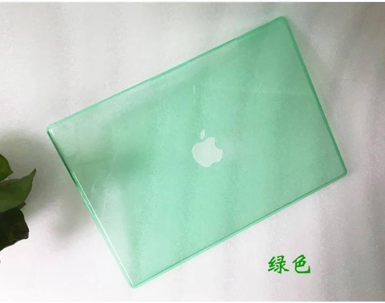 

Crystal Laptop Hard Case Shell+Keyboard Cover Only For Apple MacBook 13.3" Old White Macbook model : A1181