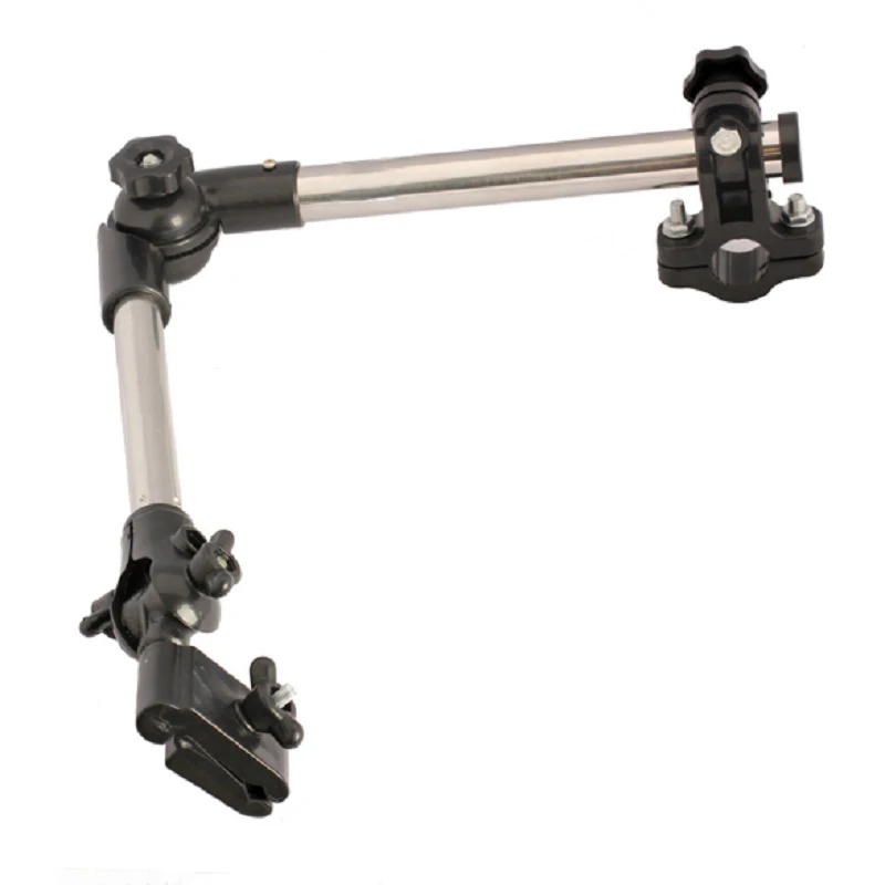 Stainless Steel Umbrella Stands Holder for Any Angle Swivel Wheelchair Bicycle Umbrella Connector Stroller Rain Gear Tool