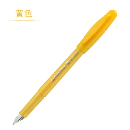 Schneider BK402 Студенческая чернильная ручка 0,5 авторучка для каллиграфического - Цвет: Цвет: желтый