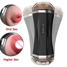 Male Female Silicone Dildo Enlarge Condom for Couples Oral Clitoris Tongue Vibrator Oral Sex Automatic Sucking Real Vagina