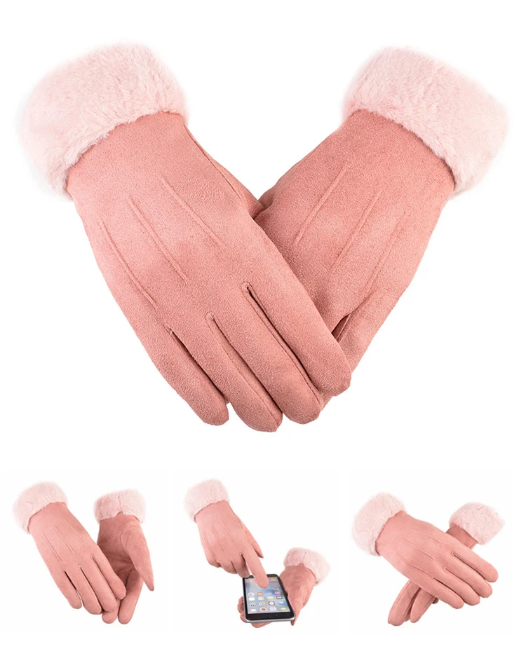 Girls Outdoor Sports Running Gloves