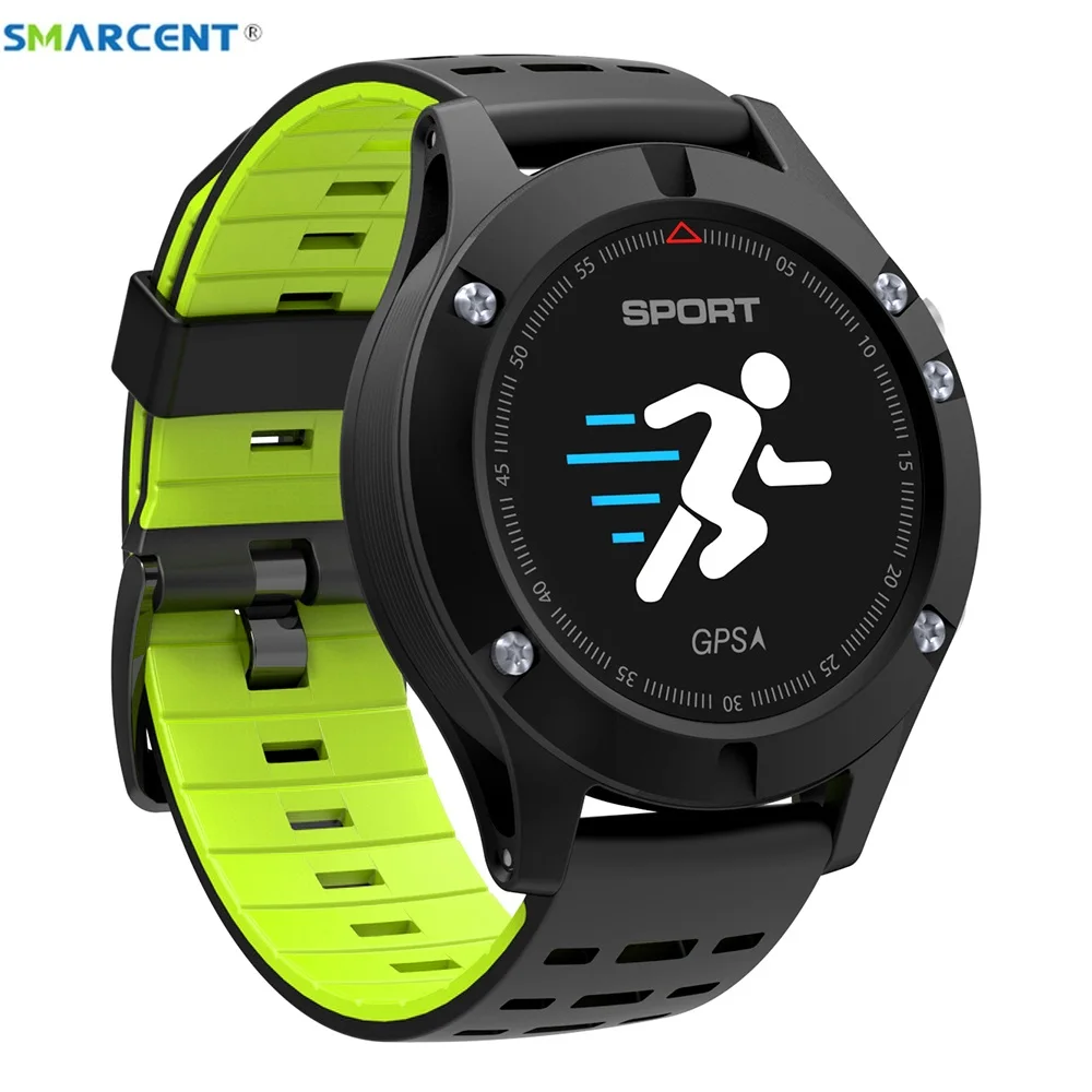 

Brand Smarcent F5 GPS Heart Rate Monitor IP67 Waterproof Color Display Pedometer Sport Smartwatch