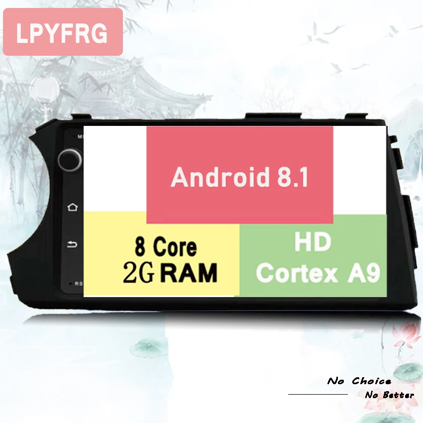 Cheap 7" 2din android 9.0 CAR dvd player For Ssang yong Ssangyong Actyon Kyron 2005-2013 with 3/4g wifi bluetooth SWC Head Unit 2