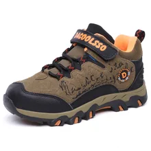 Весенняя и Осенняя детская обувь, теплая спортивная обувь для мальчиков, студенческие Кроссовки для бега, альпинистские горные кроссовки