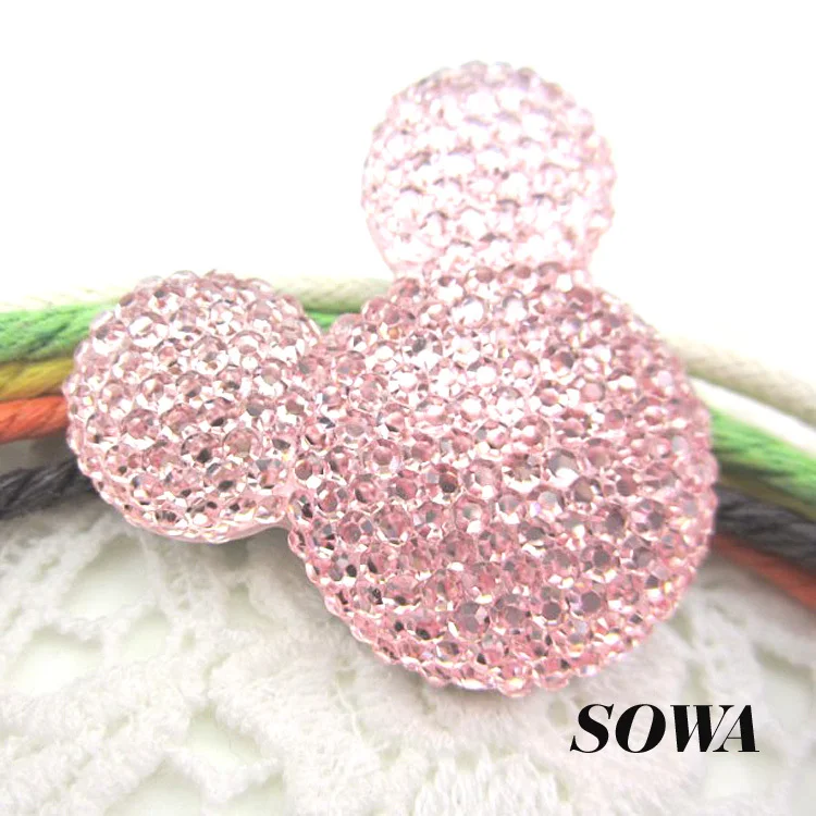 C450 Resin mini mouse flatback Scrapbooking for phone//Wedding craft DIY