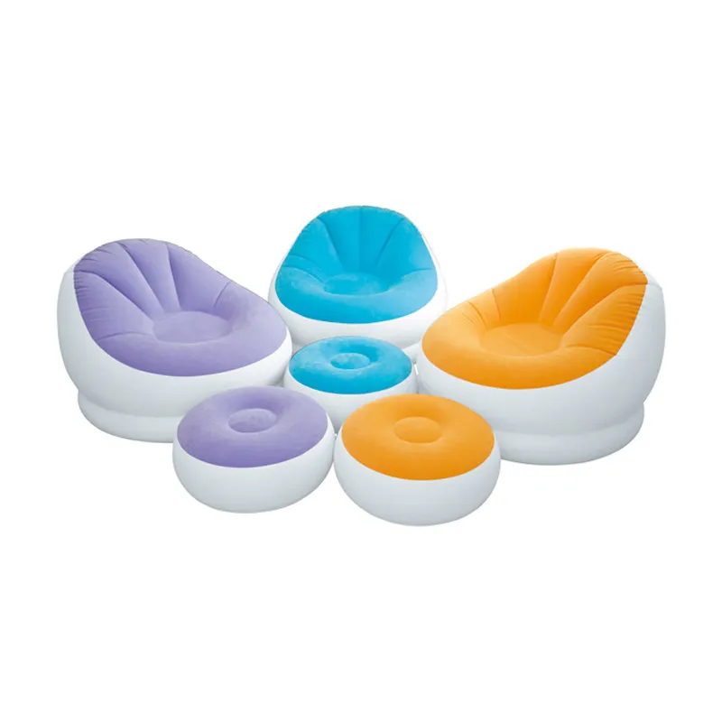 

Inflatable Sofa Lazy Portable Air Sofa Bed Outdoor Lazy Sofa Single Sofa Seat