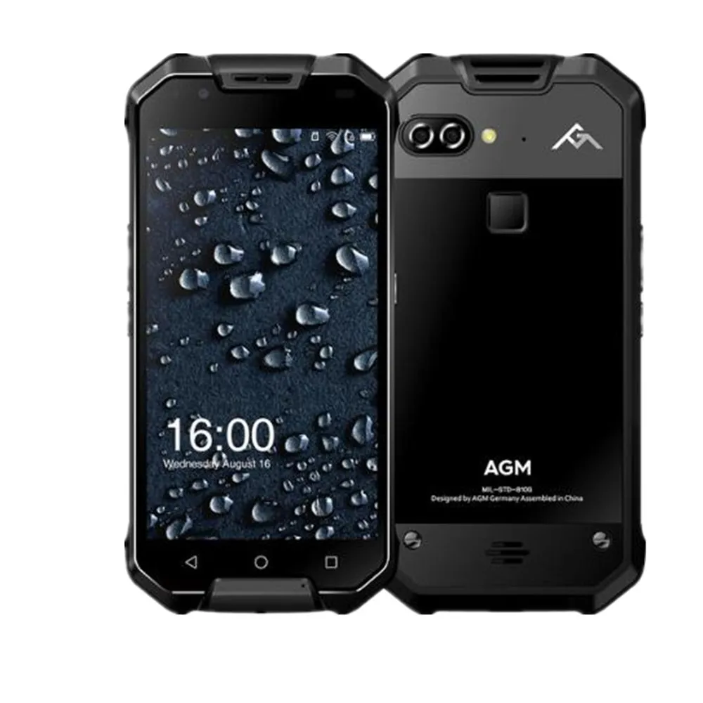 AGM X2 ЕС/SE смартфон LTE Android7.0 6 GB 64 GB IP68 Водонепроницаемый 5," Octa Core 6000 mAh Поддержка NFC GPS OTG Мобильный телефон