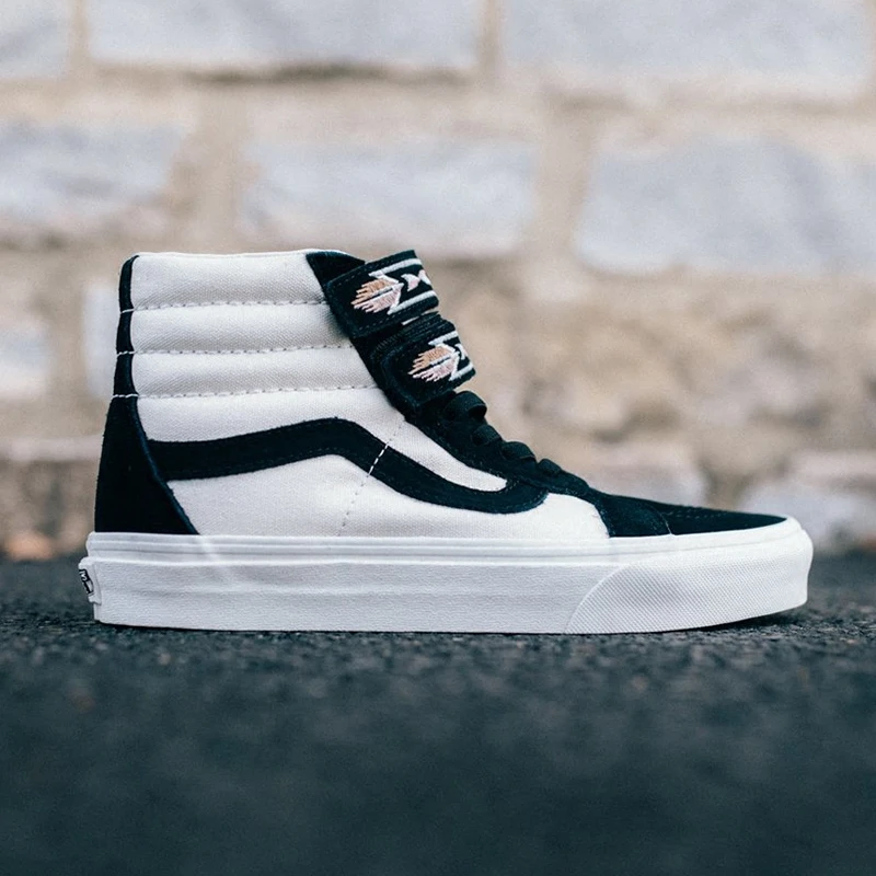 Фургоны Оригинал SK8-Hi классический Для Мужчин's Женщин-Обувь без застежки пара