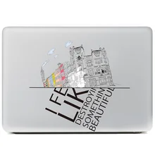 Виниловая наклейка Fantasy world для DIY Macbook Pro/Air 11 13 15 дюймов чехол для ноутбука Наклейка