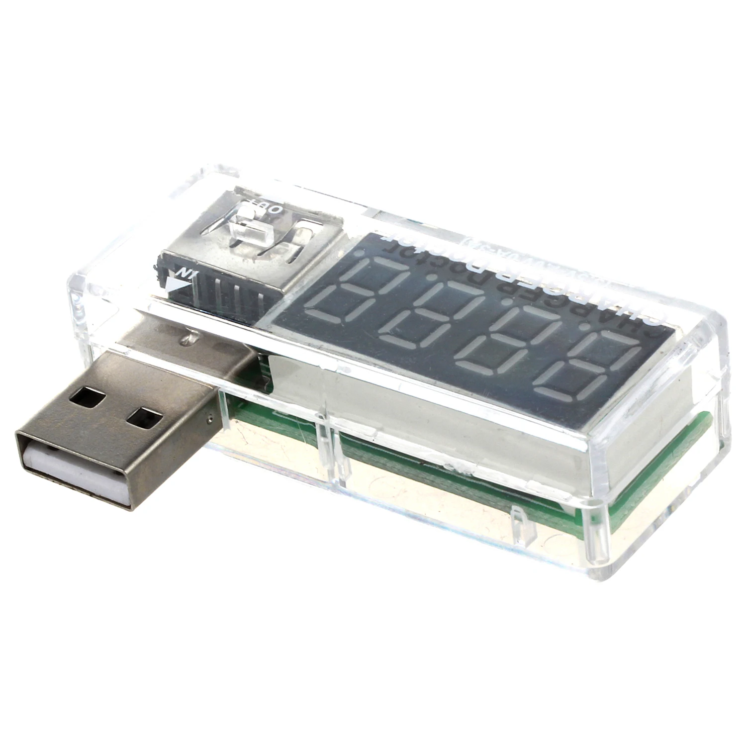 2 Pcs 53 x 35 x 14mm USB Charge Current / Voltage Tester Detector USB Voltmeter The Ammeter Detects USB Devices Easy To Carry