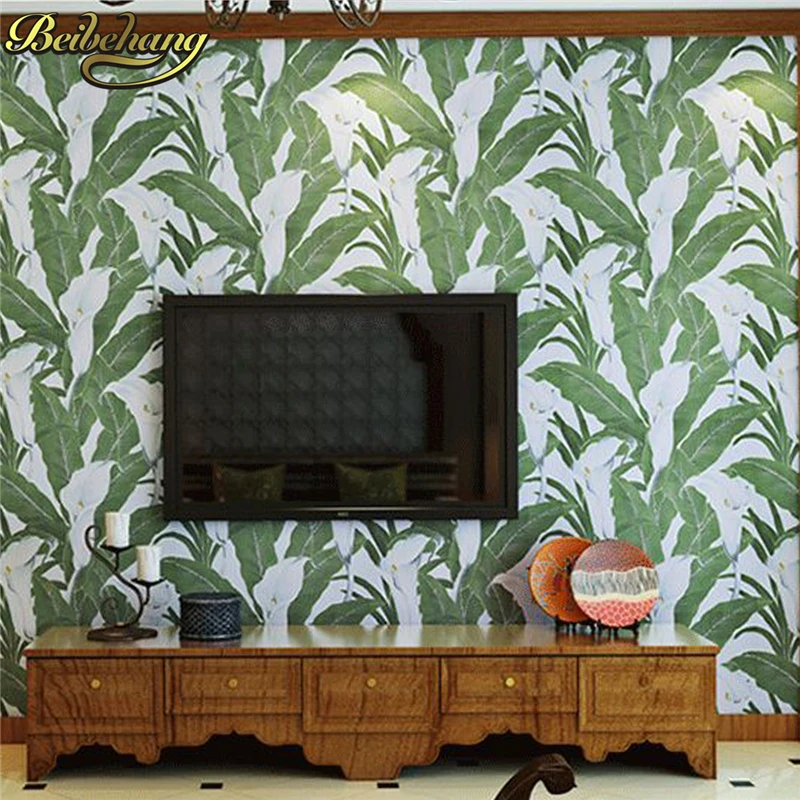 

beibehang papel de parede 3d flooring Pastoral tulip lily flower wall paper for bedroom living room TV background wallpaper roll