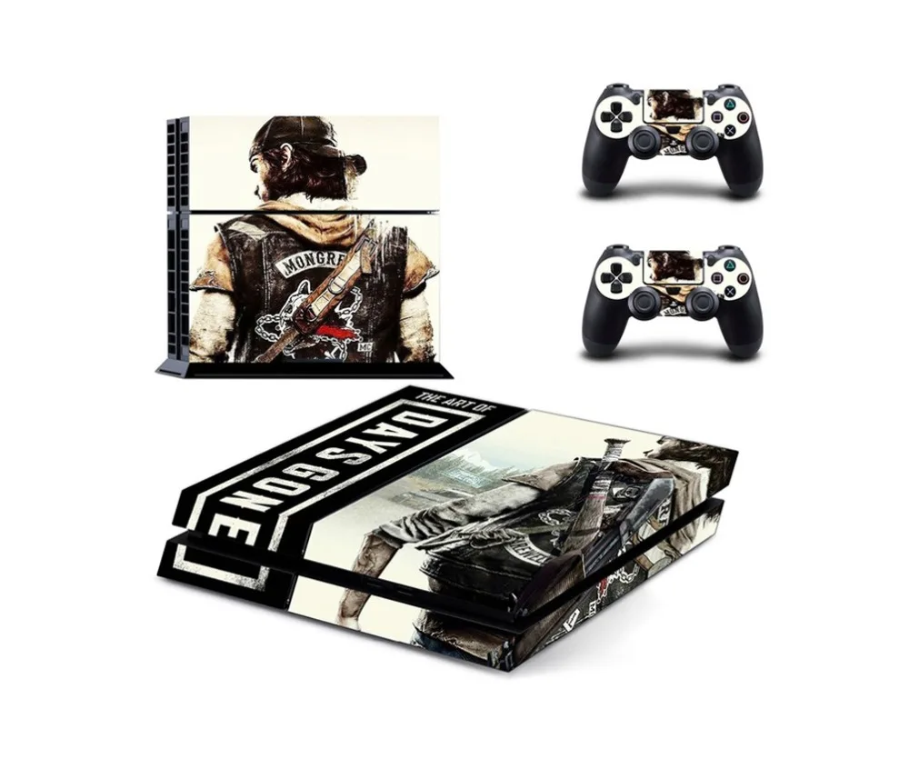 

PS 4 Vinyl Stickers Days Gone PS4 Adesivo Pegatinas Vinilo PS4 controller skin sticker Play Station 4 protective cover For Sony