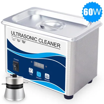 

Home Use Ultrasonic Cleaner 60W Degassing Professional Jewelry Eyeglasses Watches Chains Coins Tattoo Denture Tools Manicure