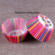100 шт./лот кухонная утварь смазка бумажный стаканчик торт вкладыши выпечки чашки Маффин кухонные капкейки Чехлы торт плесень