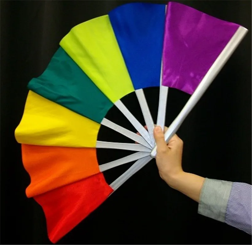 Kingmagic-Breakaway-Fan-Magic-Tricks-multicolor-Broken-Fan-Recovery-restore-magic-prop-Stage-toys-For-Kid