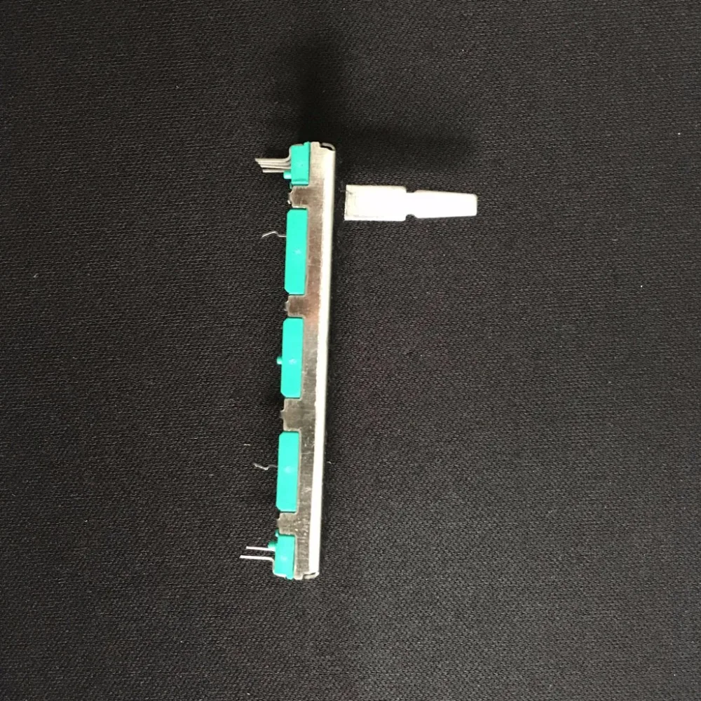 5Pcs 60 Millimetri Fader Mixer Doppio B10K Potenziometro Del Volume Per Pioneer Djm 400 500 600 800