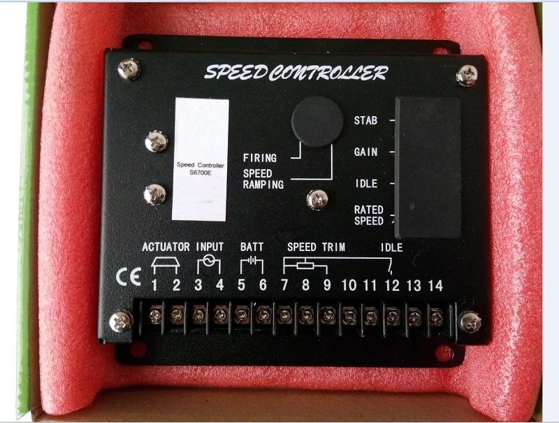 

S6700E Speed Control Unit Generator Speed Control Board