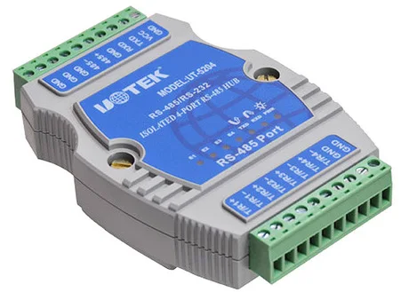 

UT-5204, four port, RS-485 hub, 232/485, 4 way, 485 converter