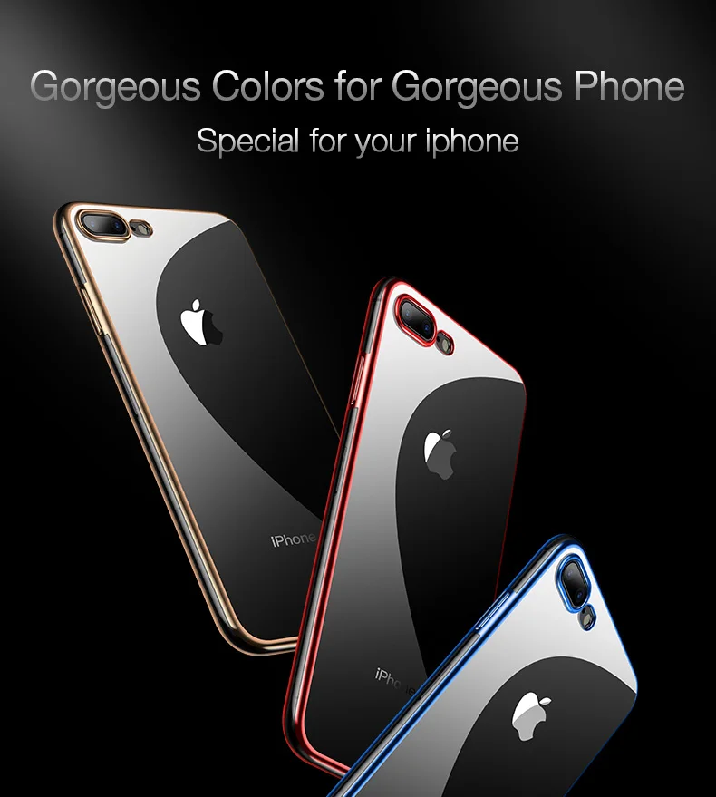 CAFELE Transparent Phone Case for iPhone X XR XS Max Ultra Thin Soft TPU Luxury Silicone Cover for iPhone XR 10 XSMAX Full Cover (14)