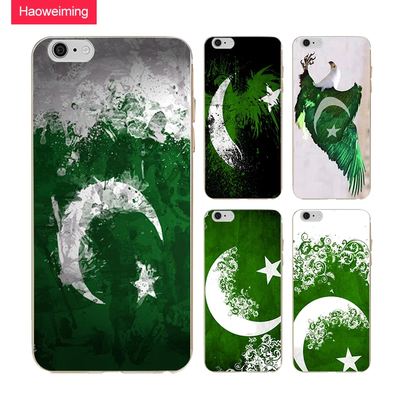 Haoweiming Пакистан Флаг по Isohail тонкий силиконовый чехол для iphone X 4 4S 5 5S SE 6 s 7 8 плюс # H194