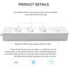 Enchufe inteligente, Regleta de alimentación, Protector de sobretensiones WiFi, temporizador inalámbrico, funciona con Google Home, Alexa ► Foto 3/6