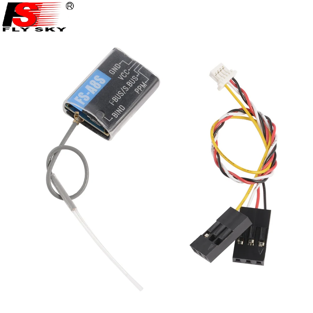 Flysky FS A8S 2 4G PPM i BUS SBUS 8CH Мини приемник для Квадрокоптер с дистанционным управлением