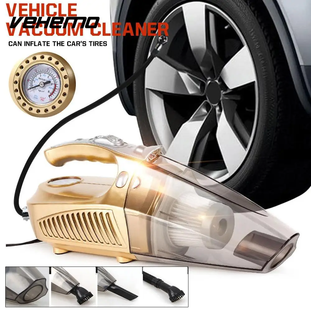 

Vehemo 3000mba Car Vacuum Cleaner Auto Handheld Vacuums Portable Dust Dry Wet