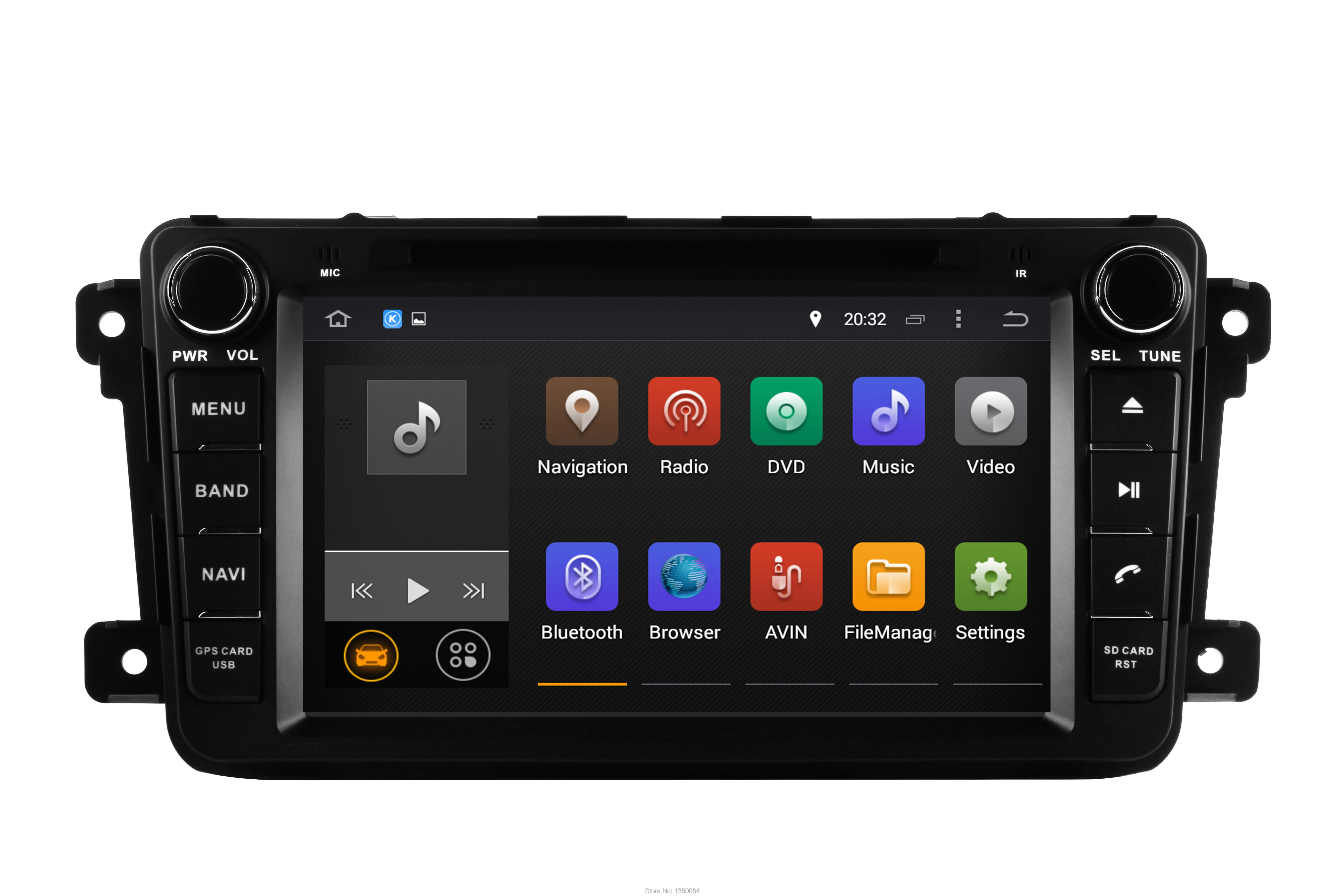 Best Nedehe 2G RAM Android 7.1 Car DVD Player For Mazda CX7 CX7 car radio stereo gps navigation Multimedia player with canbus 0