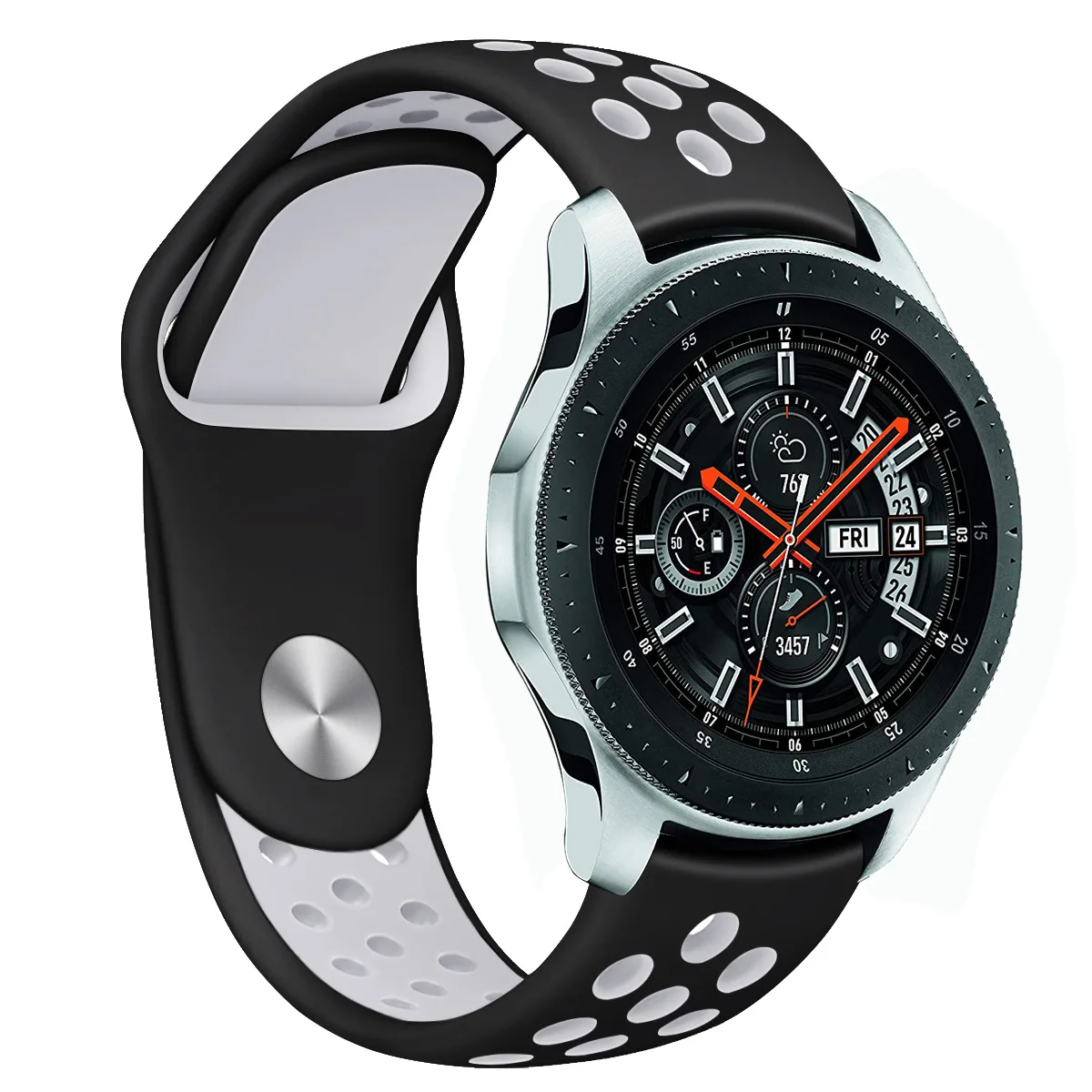 22 мм спортивный мягкий силиконовый ремешок Wacth для Samsung Galaxy 46 SM R800 браслет Loop