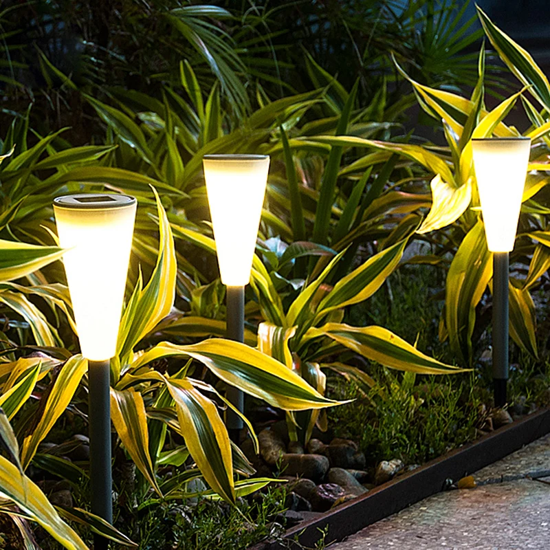 

LED Solar Lawn Lamps Outdoor Garden Lights Waterproof IP67 Spike Bulbs Solar Energy Colorfull Decoration Courtyard Lamp LL01