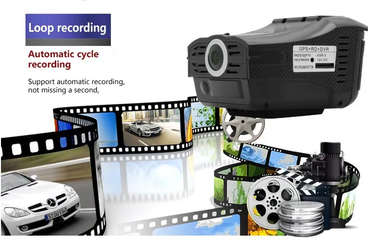 New-Car-Anti-Radar-Detector-Camera-DVR-GPS-3-In-1-Speed-Detection-HD-1280-720P