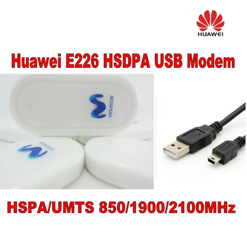 Партия из 20 штук huawei E226 разблокирована HSDPA 3g GSM USB мобильного широкополосного доступа Aircard Модем