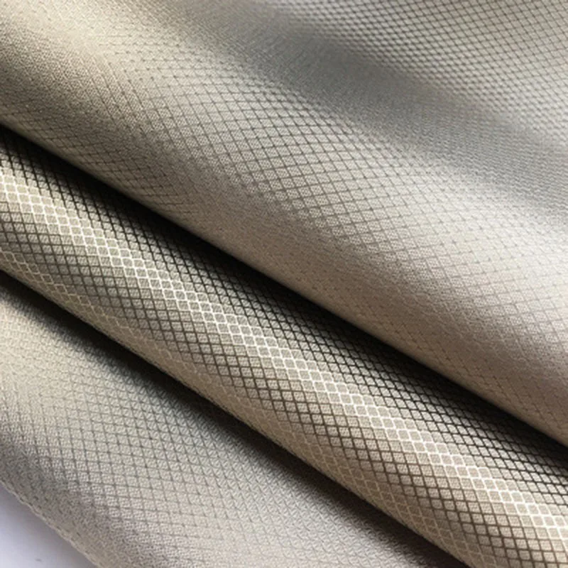 

Silver Conductive Cloth Tool Grounding Earthing 1.1*1M Shielding Fiber Fabric Rayproof Lining 1 Roll