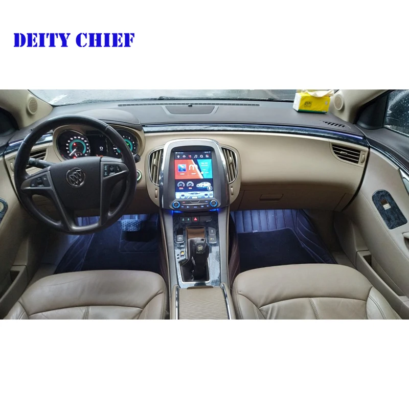 Best 32GB ROM  Car Android Multimedia player for buick lacrosse 2009-2012year GPS Vertical screen 3