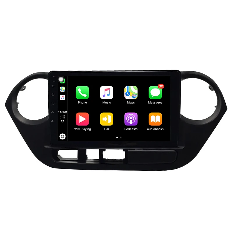 Clearance I10 Android 9.0 8-core radio 1 din car stereo navigation for Hyundai i10 2014-2017 1