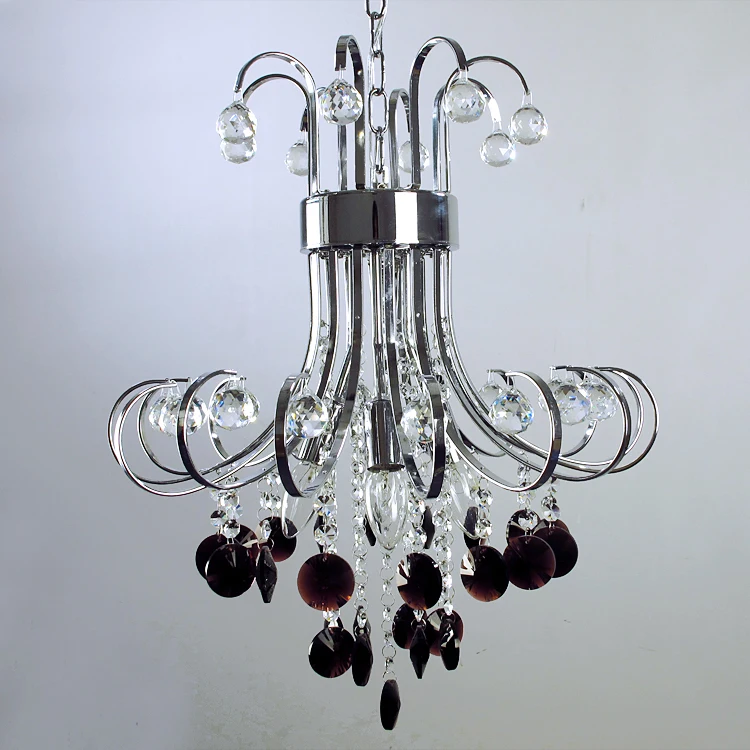 Modern minimalist chandelier lamp stylish restaurant dining room