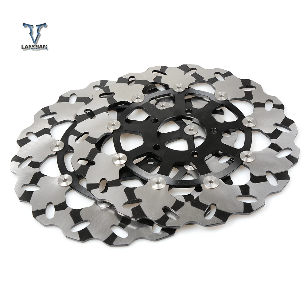 2PCS Brake Rotors For SUZUKI GSXR1300 1999 2000 2001 2002 2003 2004 2005 2006 2007 High quanlity motorcycle brake disc