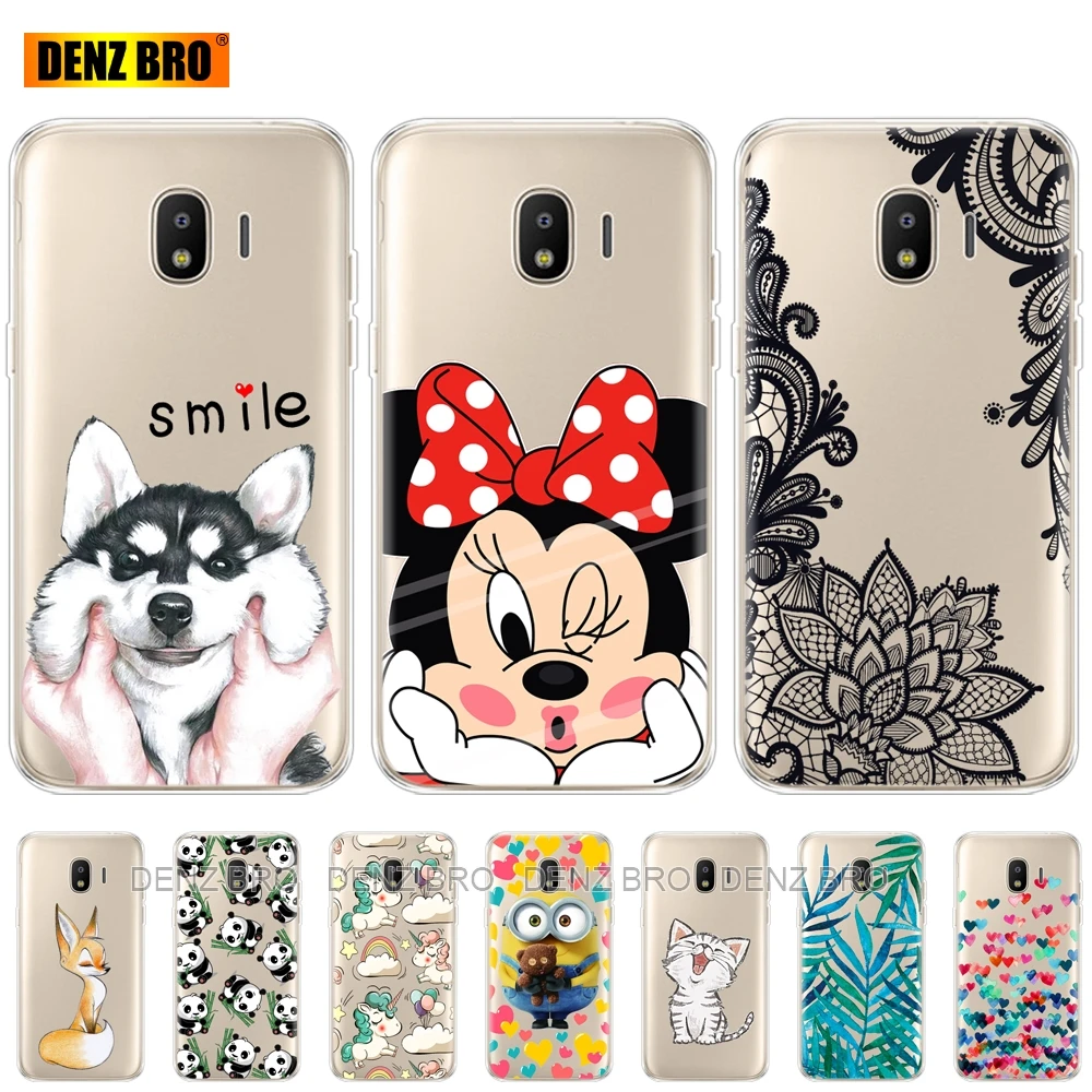 لينة حقيبة لهاتف سامسونج J2 النواة حالة سيليكون الغطاء الخلفي الهاتف حقيبة لهاتف سامسونج غالاكسي J2 النواة 2018 J 2 SM-J260F J260F J260