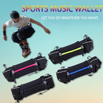 

Sports Storage Bag Running Waist Pocket For Jogging Portable Waterproof Cycling Outdoor Phone Case Pack Belt Bags Water Bottle