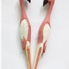 Рекламная Высококачественная розовая Шариковая ручка для деревянных кранов, подарочная ручка для птиц ручной работы, цветная ручка