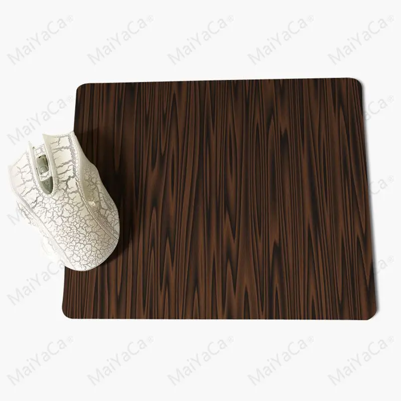 MaiYaCa деревянная текстура индивидуальный игровой коврик для мыши для ноутбука Размер для 20X25 см и 25X29 см игровые коврики для мыши - Цвет: No Lock Edge18x22cm
