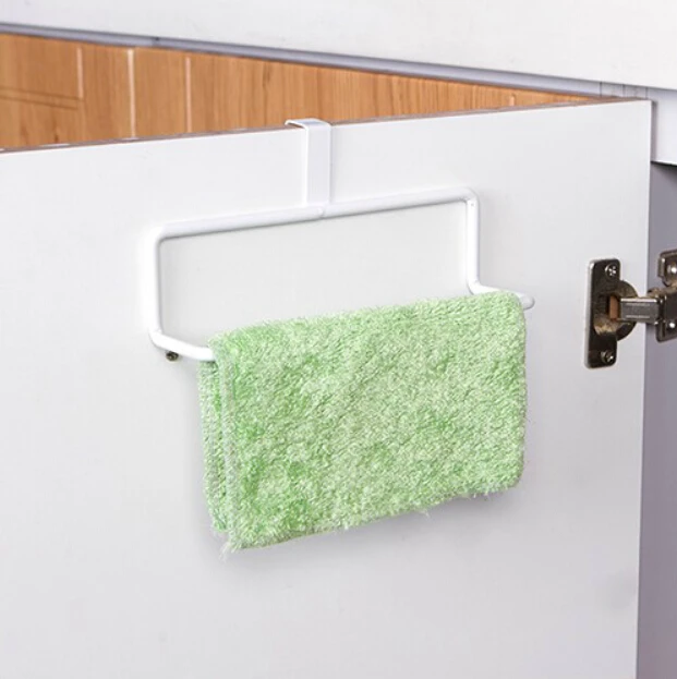 Cupboard Hanging Rack Dish Towel Hanger Kitchen Shelfin Storage