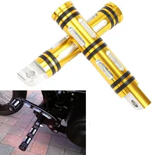 3 Colors CNC Aluminum Motorcycle Edge Cut Foot pegs Footrest Foot Rests Accessories For Harley Sportster V Rod Softail Road King