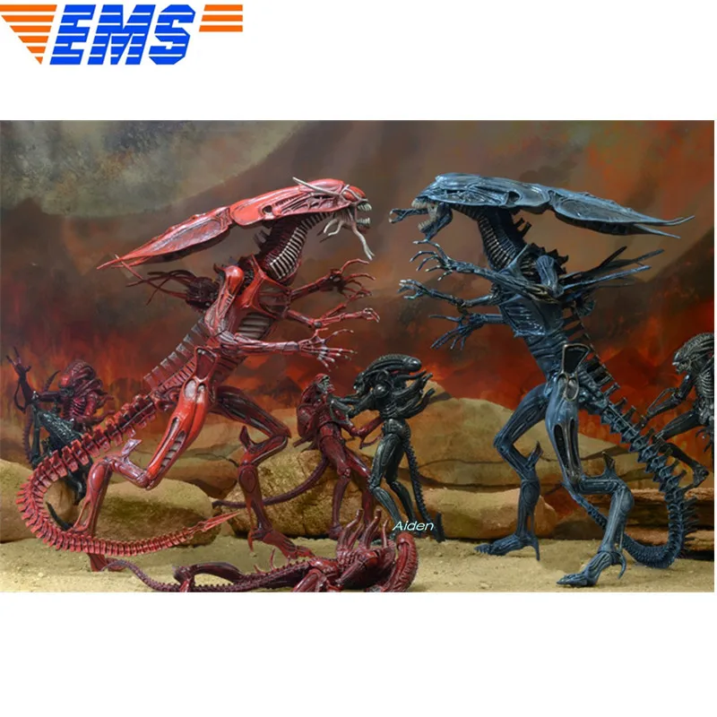 

15" Aliens vs Predator - Requiem Red Alien Queen PVC Action Figure Collectible Model Toy BOX 38 CM Z312