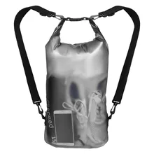 Clispeed матовый 15L ПВХ плавательный мешок для плавающей рафтинг рыбалки