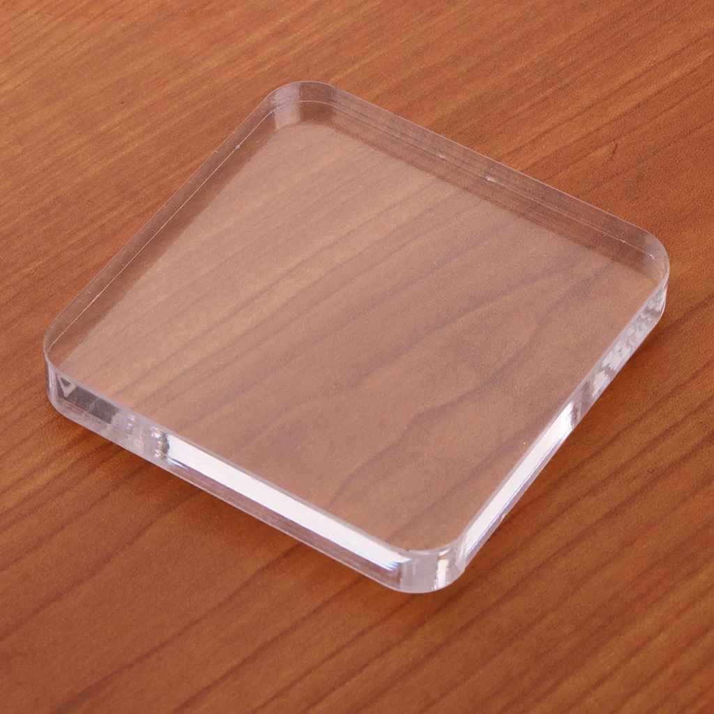 Many Style Stamp Blocks Acrylic Clear Stamping Blocks Stamping Tools for Scrapbooking Crafts Making
